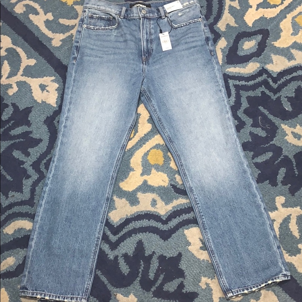 Straight ankle High rise EXPRESS jeans